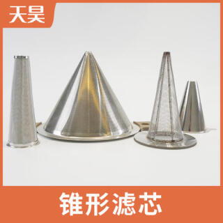 304 316L不銹鋼錐形濾芯錐形過濾網
